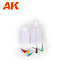 AK interactive Precision Dispensers - 6x tips - 2x bottles - 30ml - 50ml - AK9328