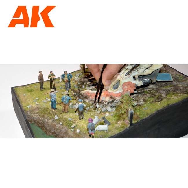 AK interactive Big Grey Rocks 1:35 - 100ml - AK8258