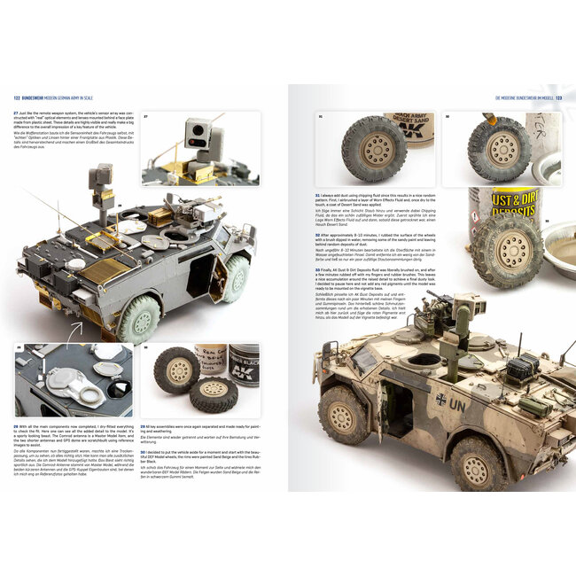 AK interactive Bundeswehr Modern German Army in Scale - English German - 184 pages - AK524