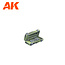 AK interactive Weapon Cases Scenography Wargame Set - 30-35mm - 10x - AK1361