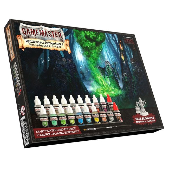 The Army Painter Wilderness Adventures Paint Set - Gamemaster - GM1007