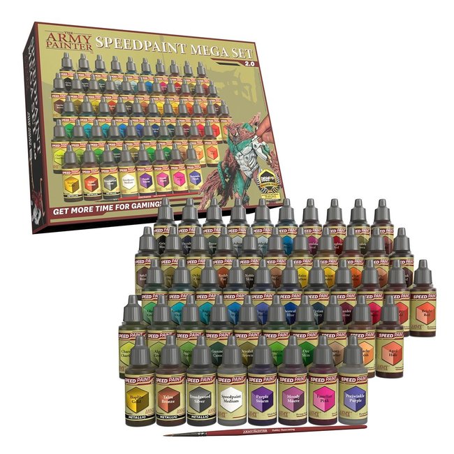 The Army Painter Speedpaint Mega Set 2.0 - 45 kleuren - 18ml - WP8057