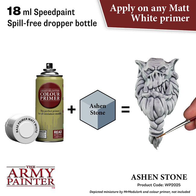 The Army Painter Ashen Stone - Speedpaint - 18ml - WP2025