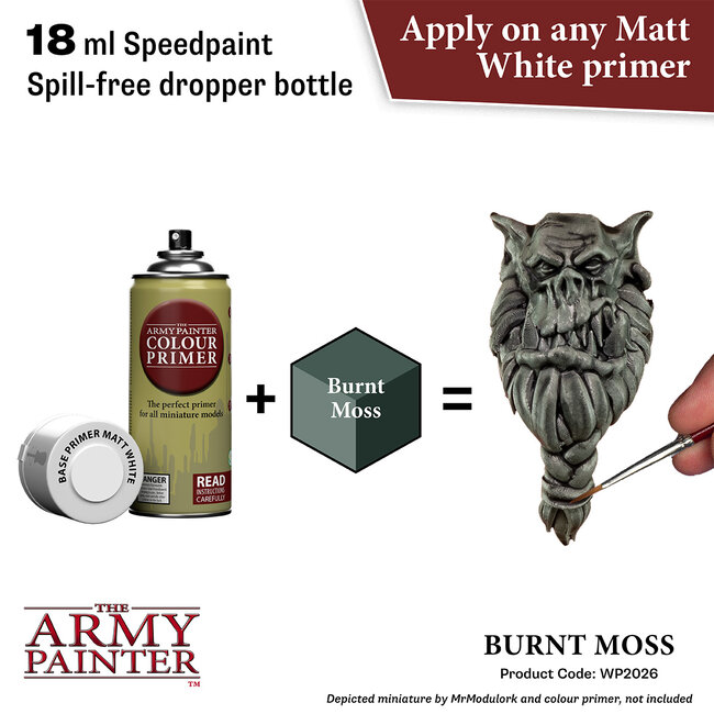 The Army Painter Burnt Moss - Speedpaint - 18ml - WP2026