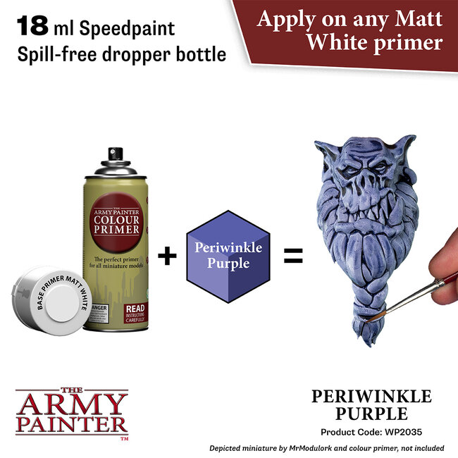 The Army Painter Periwinkle Purple - Speedpaint - 18ml - WP2035
