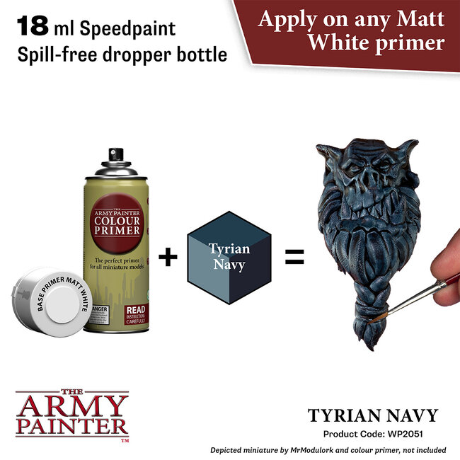 The Army Painter Tyrian Navy - Speedpaint - 18ml - WP2051