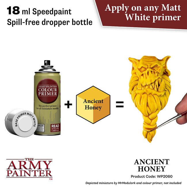 The Army Painter Ancient Honey - Speedpaint - 18ml - WP2060