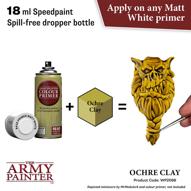The Army Painter Ochre Clay - Speedpaint - 18ml - WP2066