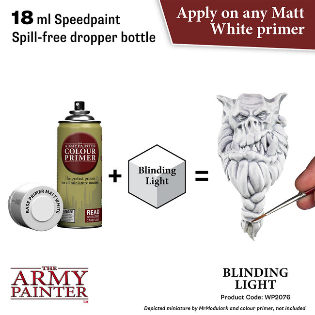 The Army Painter Blinding Light - Speedpaint - 18ml - WP2076