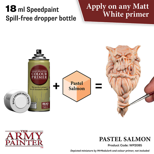 The Army Painter Pastel Salmon - Speedpaint - 18ml - WP2085
