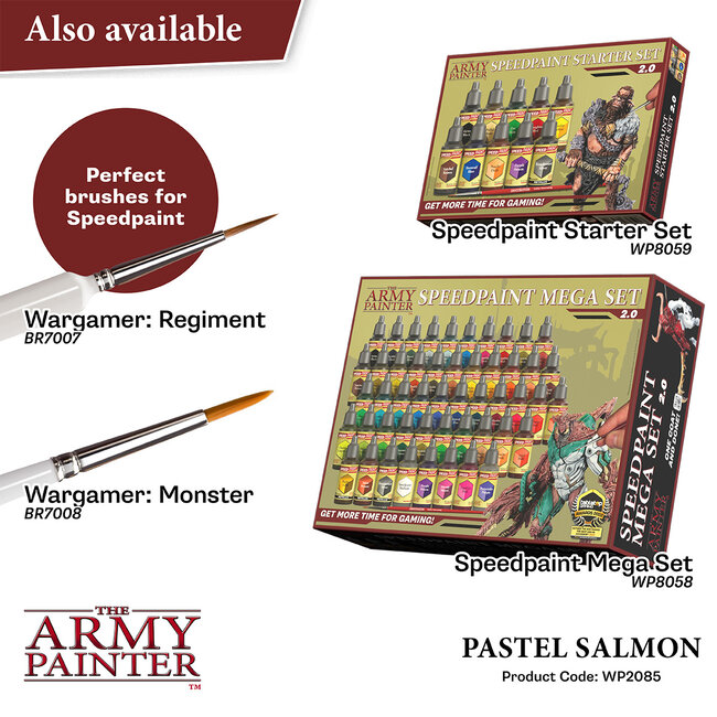 The Army Painter Pastel Salmon - Speedpaint - 18ml - WP2085