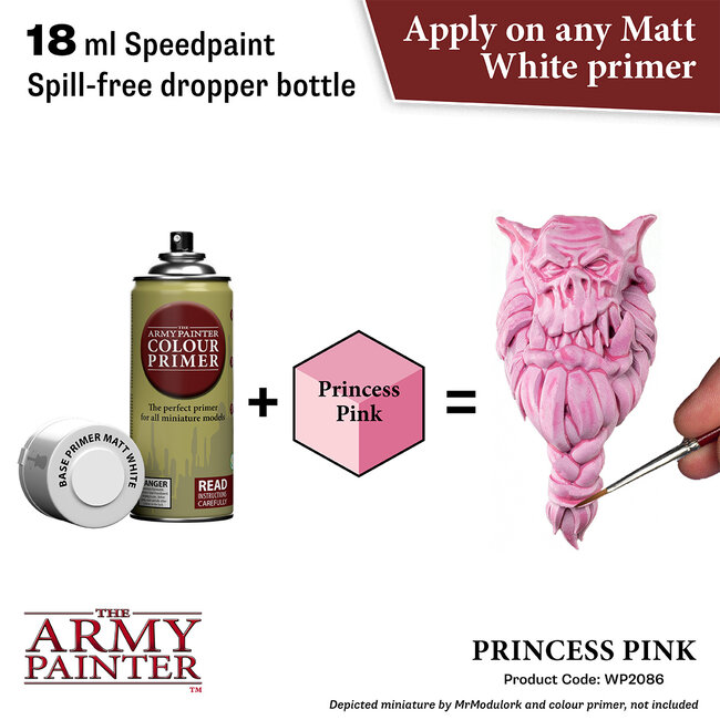 The Army Painter Princess Pink - Speedpaint - 18ml - WP2086