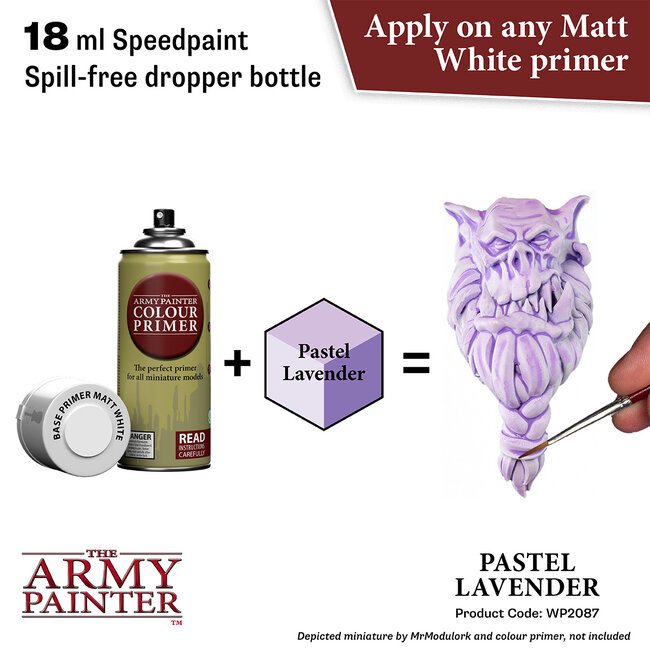 The Army Painter Pastel Lavender - Speedpaint - 18ml - WP2087