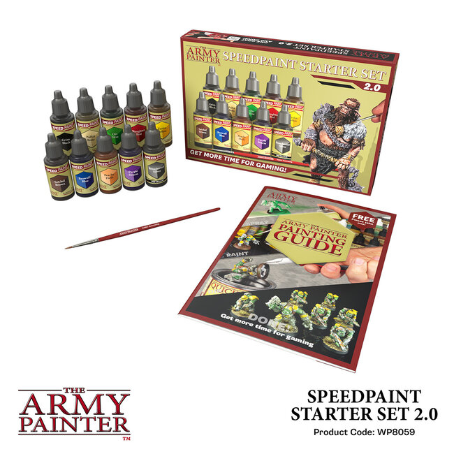 The Army Painter Speedpaint Starter Set 2.0 - 10 colors - 18ml - WP8059