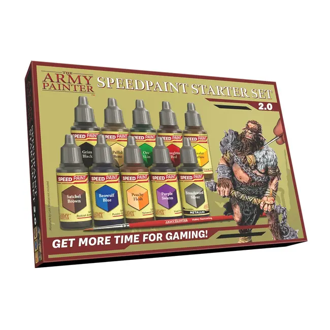 The Army Painter Speedpaint Starter Set 2.0 - 10 colors - 18ml - WP8059