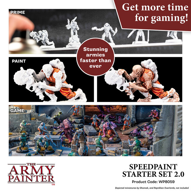 The Army Painter Speedpaint Starter Set 2.0 - 10 kleuren - 18ml - WP8059