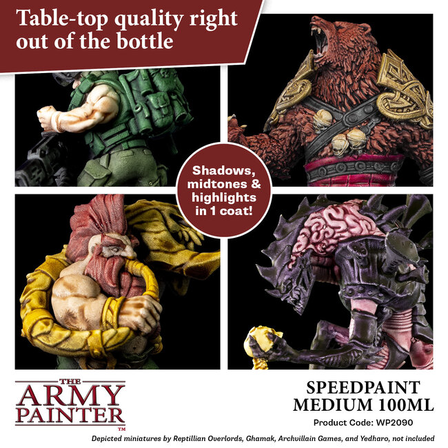 The Army Painter Speedpaint Medium - Speedpaint - 100ml - WP2090