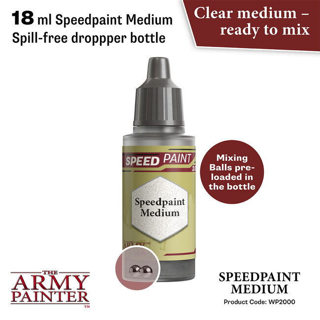 The Army Painter Speedpaint Medium - Speedpaint - 18ml - WP2000