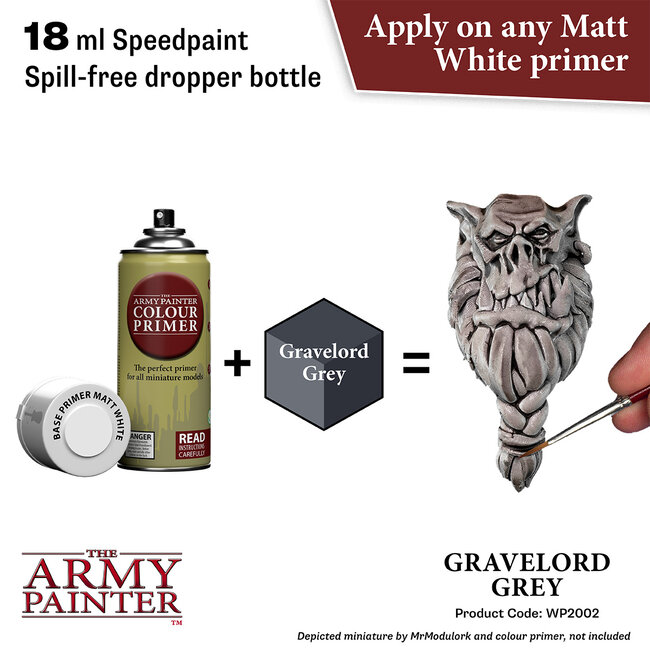 The Army Painter Gravelord Grey - Speedpaint - 18ml - WP2002