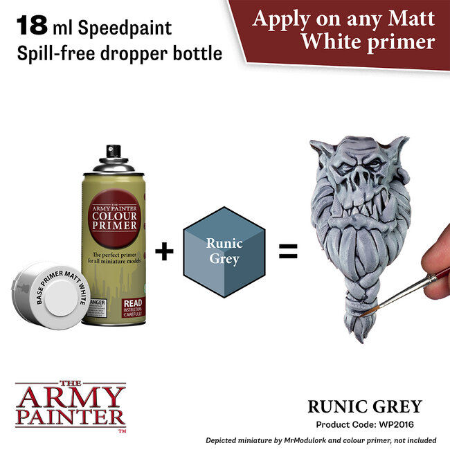 The Army Painter Runic Grey - Speedpaint - 18ml - WP2016