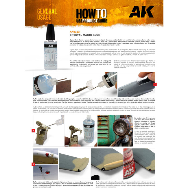 AK interactive Crystal Magic Glue - 30ml - AK9323