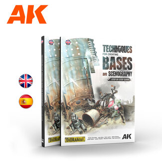 AK interactive Techniques For Creating Bases And Scenography - 232pag - English - AK648
