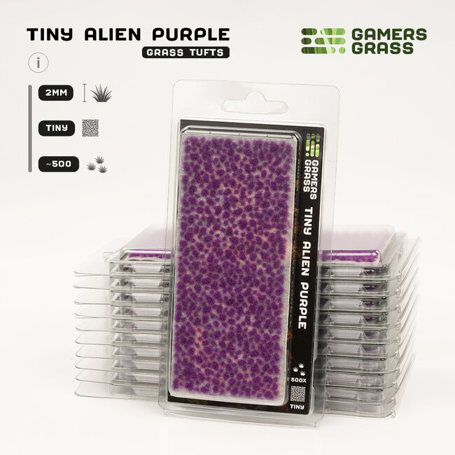Gamers Grass Tiny Tufts Alien Purple - GGTT-PU