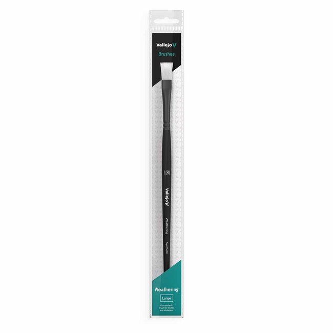Vallejo Flat Weathering Synthetic Brush L (8) - B09003