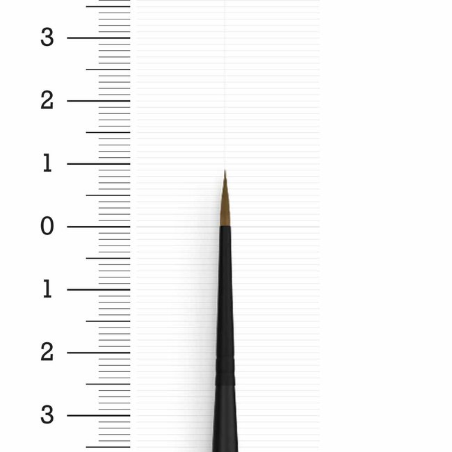 Vallejo ProModeler Natural Hair Brush 0 - B01000