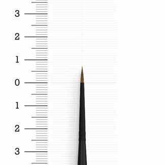 Vallejo ProModeler Natural Hair Brush 2/0 - B01020 - image