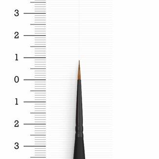 Vallejo Round Detail Synthetic Brush 0 - B02000 - image