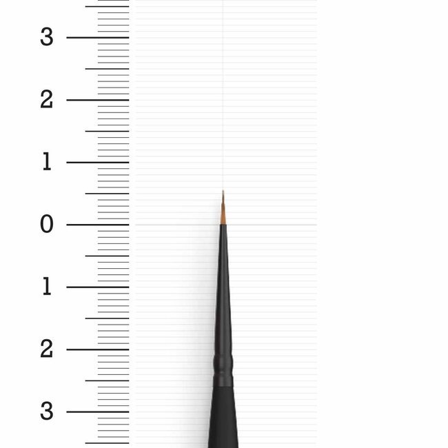 Vallejo Round Detail Synthetic Brush 3/0 - B02030