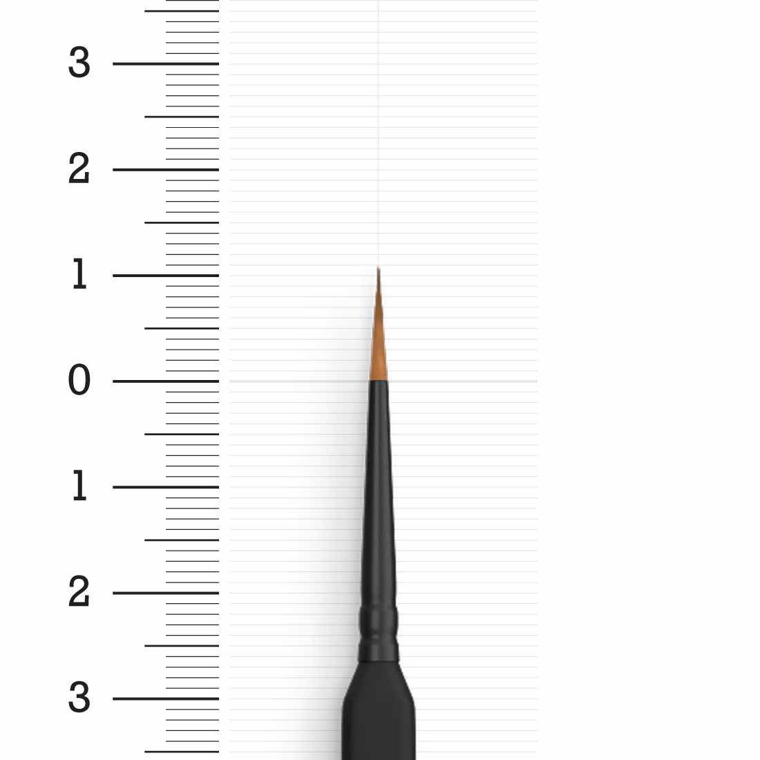 Vallejo Round Precision Synthetic Brush 1 - B03001 - Koop nu bij