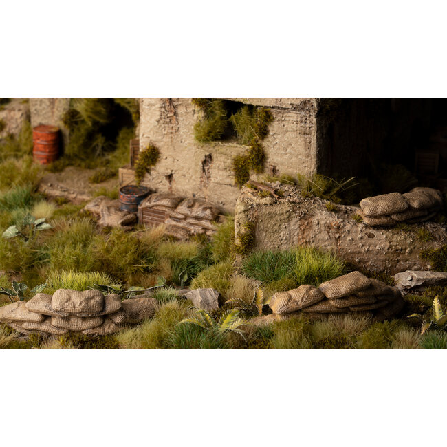 Gamers Grass Sandbags Barricades Basing Bits - GGBB-SB