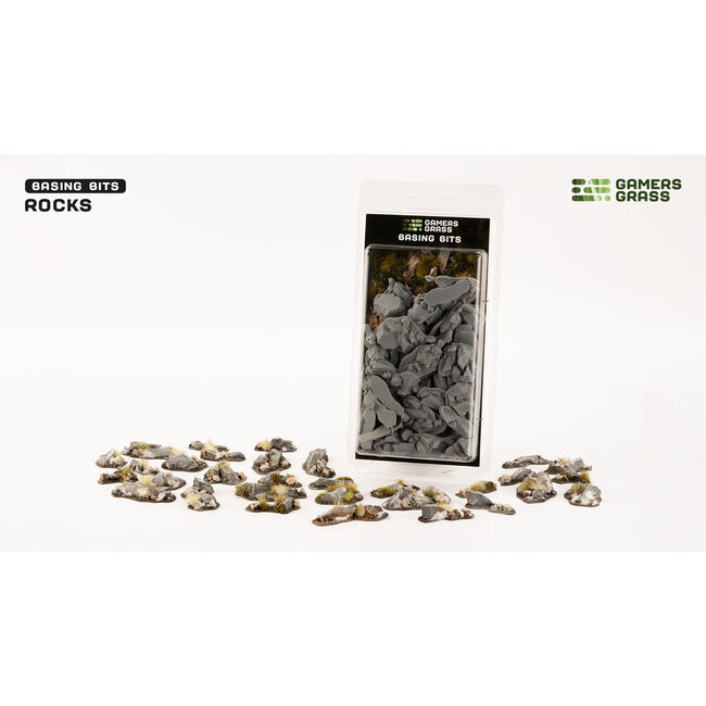 Gamers Grass Rocks Basing Bits - GGBB-RO