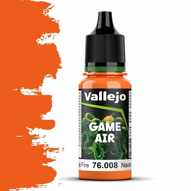 Vallejo Game Air Orange Fire - 18ml - 76008