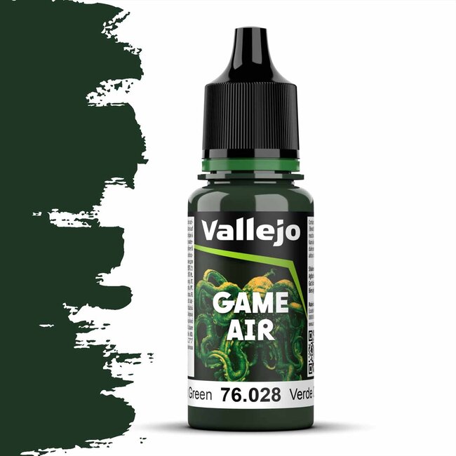 Vallejo Game Air Dark Green - 18ml - 76028