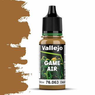 Vallejo Game Air Desert Yellow - 18ml - 76063 - image