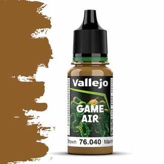 Vallejo Game Air Leather Brown - 18ml - 76040