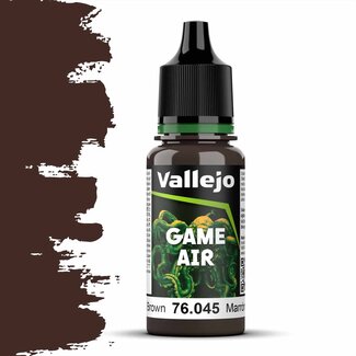 Vallejo Game Air Charred Brown - 18ml - 76045