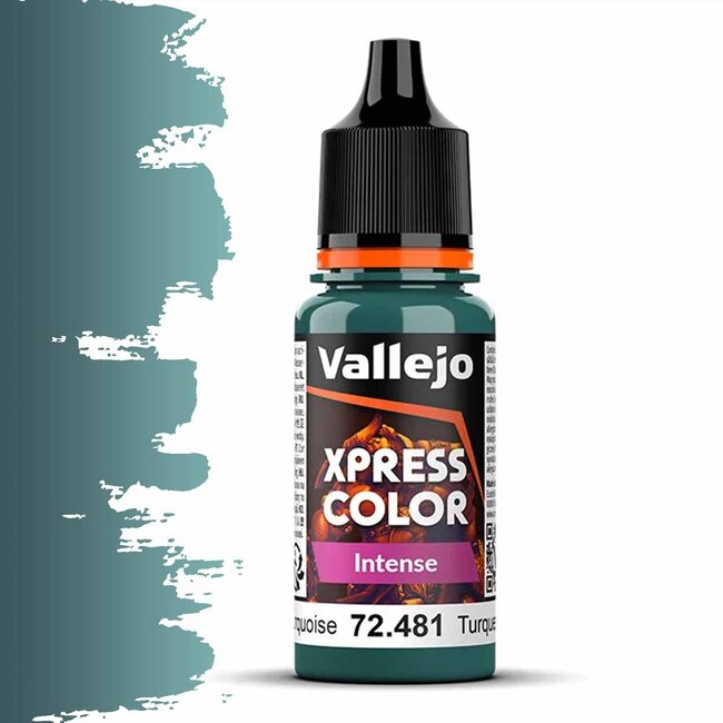 Vallejo Xpress Color Intense Heretic Turquoise - 18ml - 72481