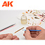 AK interactive  Multipurpose sticks (micro brushes) - 8x - AK9330