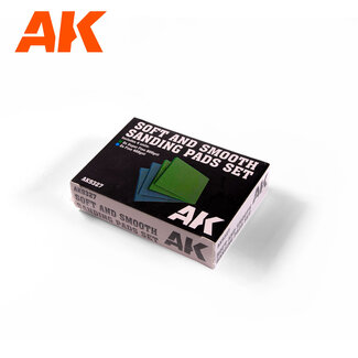 AK interactive Soft and Smooth Sponge Sandpaper Set - 4x - AK9327