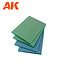 AK interactive  Soft and Smooth Sponge Sandpaper Set - 4x - AK9327