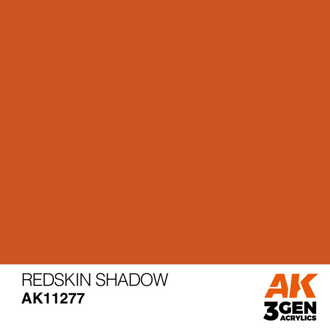 AK interactive Redskin Shadow Color Punch Acrylling Modelling Colors - 17ml - AK11277