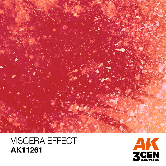 AK interactive Visceral Effects Acrylling Modelling Colors - 17ml - AK11261