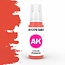 AK interactive Sun Red Color Punch Acrylling Modelling Colors - 17ml - AK11279