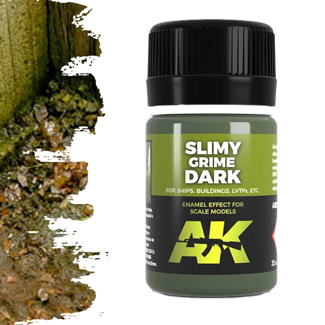 AK interactive Slimy Grime Dark - Nature Weathering - 35ml - AK026