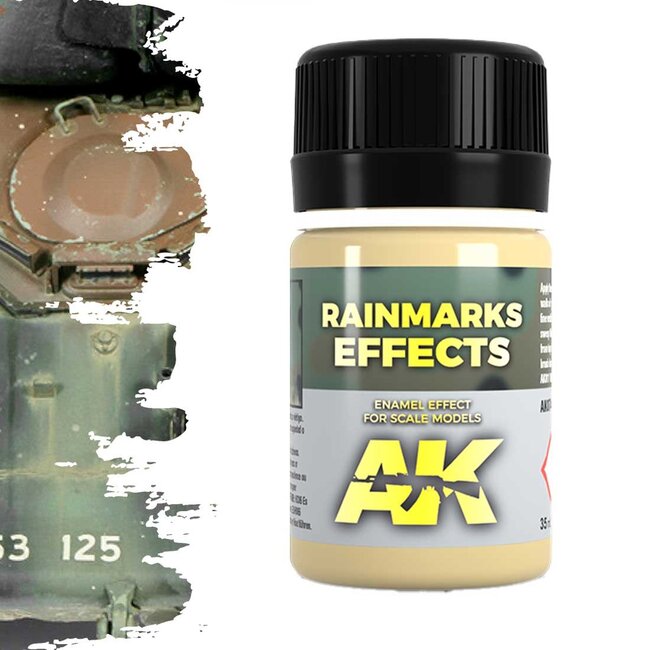 AK interactive Rainmarks Effects - AK Weathering - 35ml - AK074