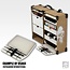 Hobbyzone Palette and Brushes Insert - Portable Hobby Station - HZ-opi06